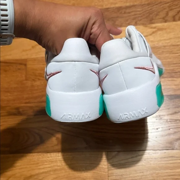 Nike Women's White and Mint Athletic Shoes - Picture 4 of 5